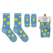 Smiley Unisex Socks Pet Owner Furry Twinz Matching Socks for You Fashion New