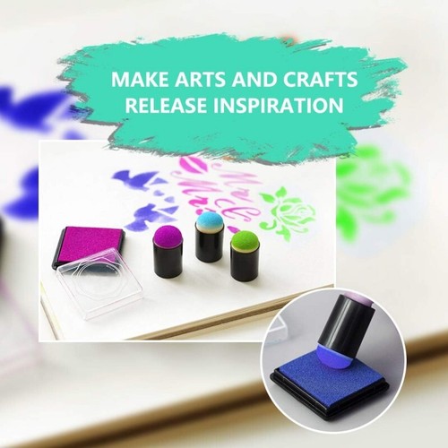 1-40pcs Finger Sponge Daubers for Face Paint Painting Chalk Ink Card Making Draw - Picture 17 of 30
