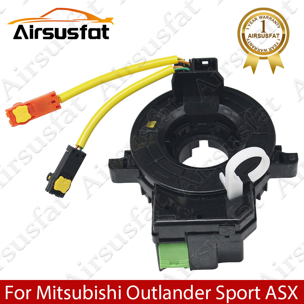 Mitsubishi Outlander Sport ASX 13-21 Spiral Cable Clock Spring 2 Plug Wires Fit