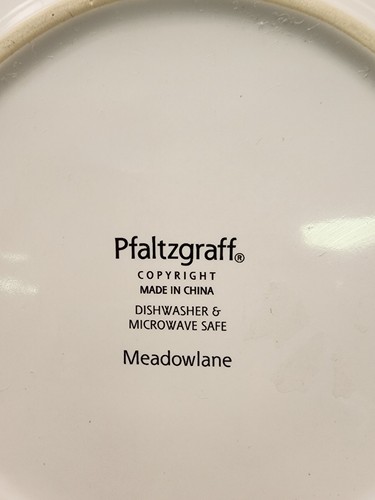 Pfaltzgraff Meadow Lane Turkey Buffet Plate 8" - Picture 4 of 4