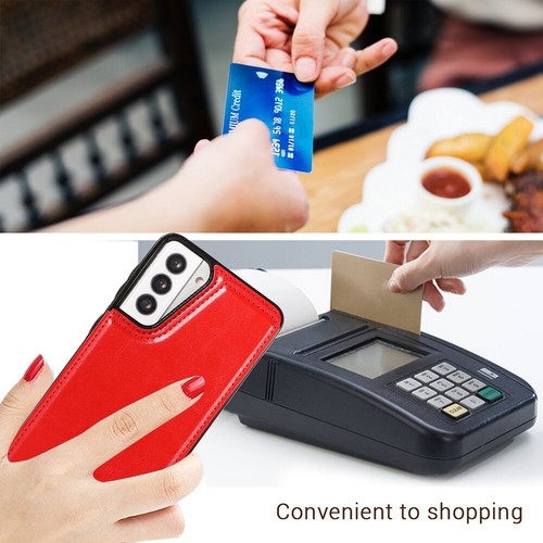 Leather Card Slot Wallet Case Cover Kickstand For Samsung Galaxy A13 A33 A53 A73 - Picture 36 of 81