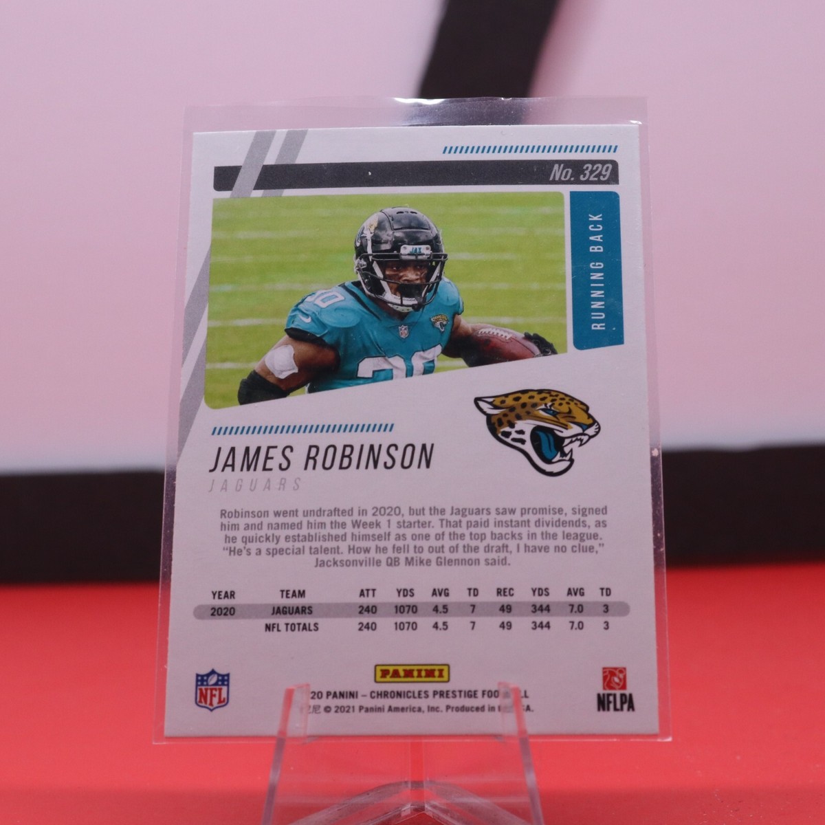 2020 Panini Chronicles Prestige 329 James Robisnon RC Rookie | eBay