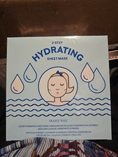 New Limited Edition Mary Kay 2 Step Hydrating Sheet Mask 8 Pack Retail 40