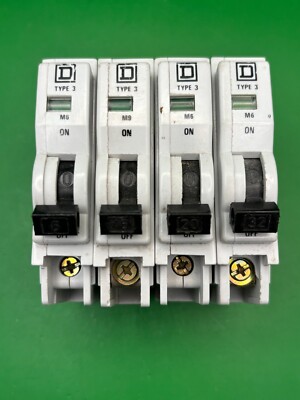 Quadratisch D QO-E Typ 3 MCB 6A 16A 20A 32A
