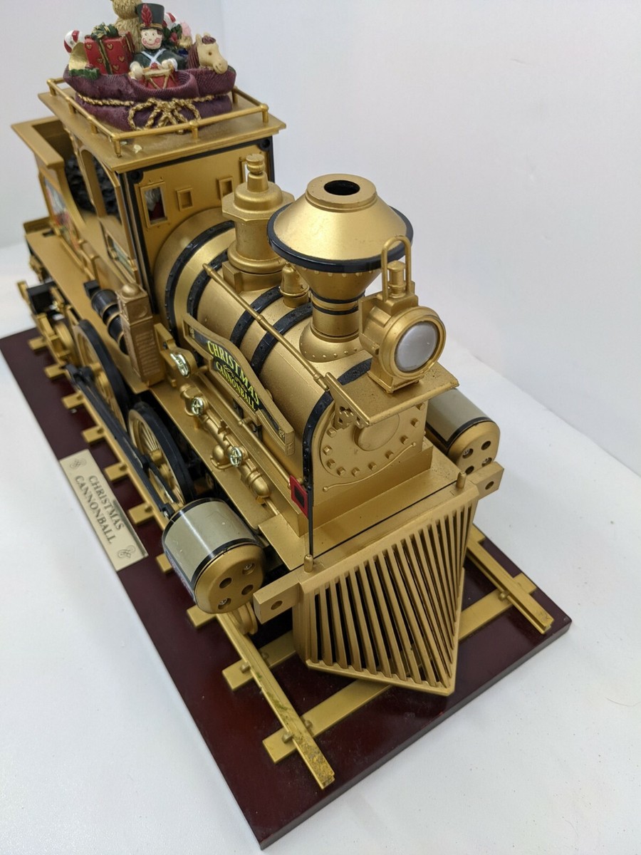Gold Label MR. Christmas CANNONBALL TRAIN DISPLAY ONLY | eBay