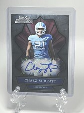 2021 Wild Card Alumination Rookie Autograph Auto Chazz Surratt UNC Vikings
