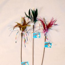 Go Cat Sparkling Kitty Duster Wand - Choose 18", 36" or Combo - Made in the USA