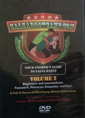 Salsa Boot Camp Insider's Guide Salsa Dance Volume 2 DVD #43