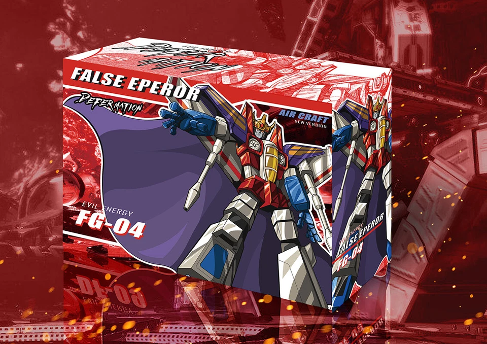 Novo Robô Deformabl Starscream JINBAO FG-04 G1 Figura de Ação MP11 Mini Brinquedos Infantis - Imagem 3 de 4