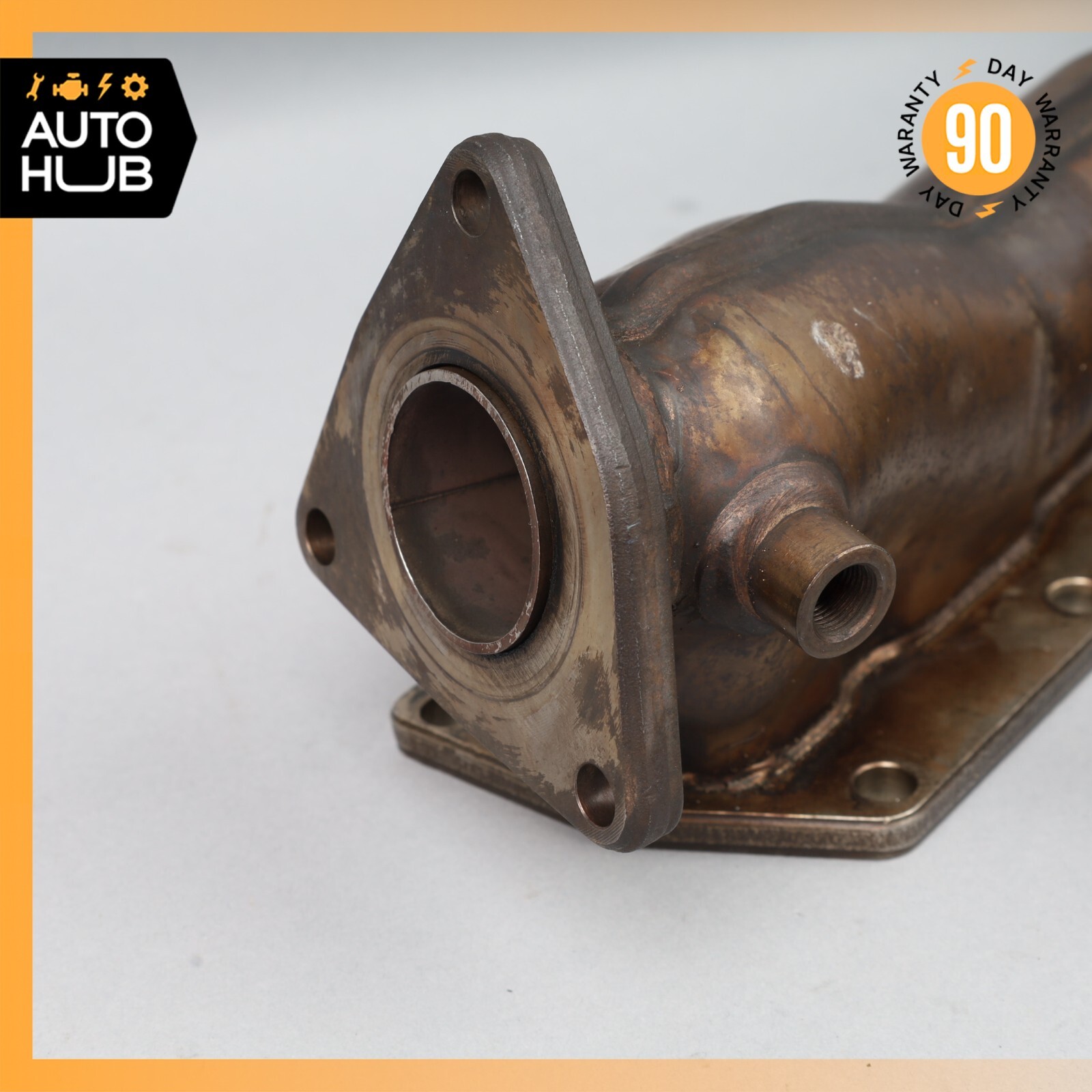 03-13 Bentley Continental Flying Spur 6.0L W12 Exhaust Manifold Set of 2 OEM