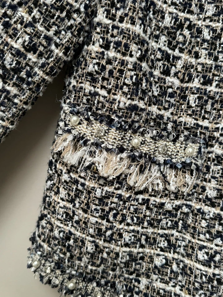 Chaqueta Blazer Stella + Lorenzo Mujer Talla XS Tweed Foto 3 de 4