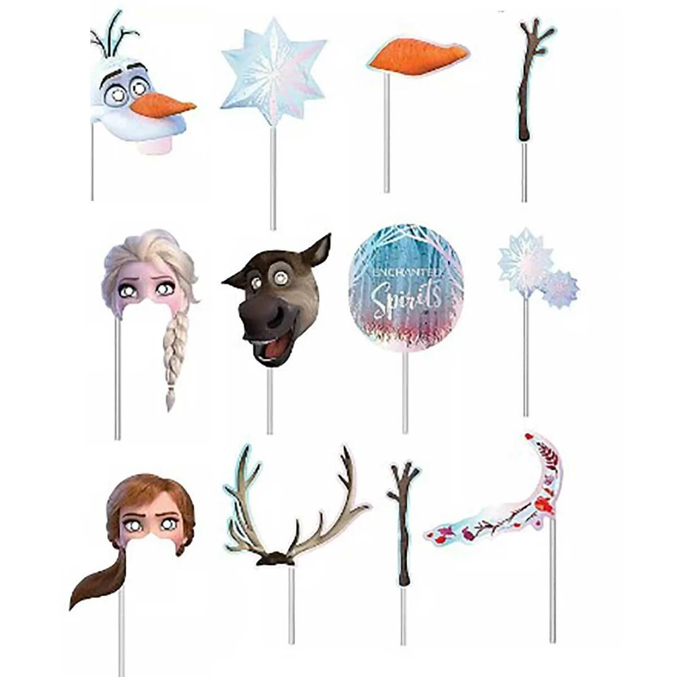 Disney Frozen 2 Scene Setters Photo Backdrop with Props - Image 2 of 3