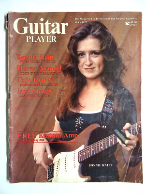 Guitar Player Magazine 1977 May Bonnie Raitt Harvey Mandel Terje Rypdal Jazz Cho