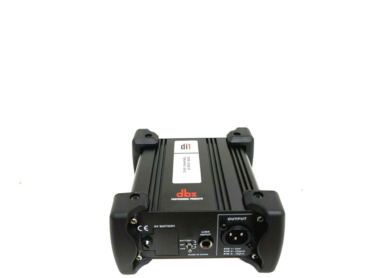 DBX Di1 One Channel Direct Box #1490 (One) | eBay