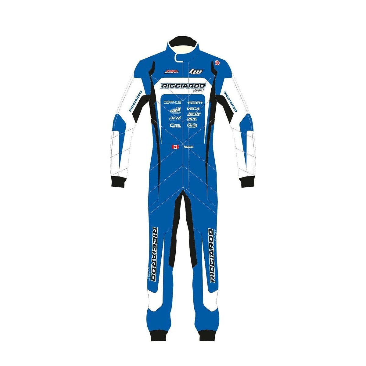 RICCIARDO GO KART RACING SUIT CIK FIA LEVEL 2 GO KARTING RICCIARDO GO KART RACING SUIT CIK FIA LEVEL 2 GO KARTING