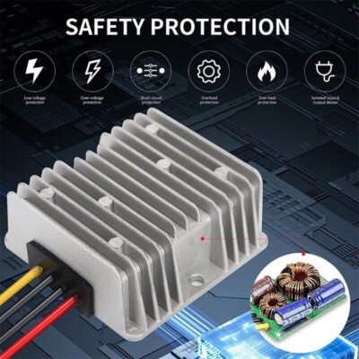 480W 40A DC-DC Step Down Converter – 18V To 12V For RYOBI 18V Battery Dock (DIY)