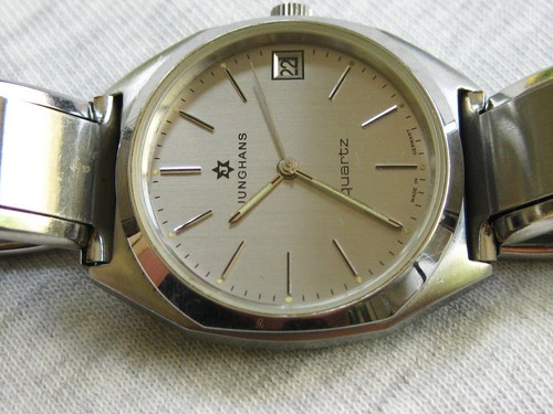JUNGHANS ref. 020/4060 QUARTZ men's watch rare Made in Germany 1978/81's - Bild 5 von 13