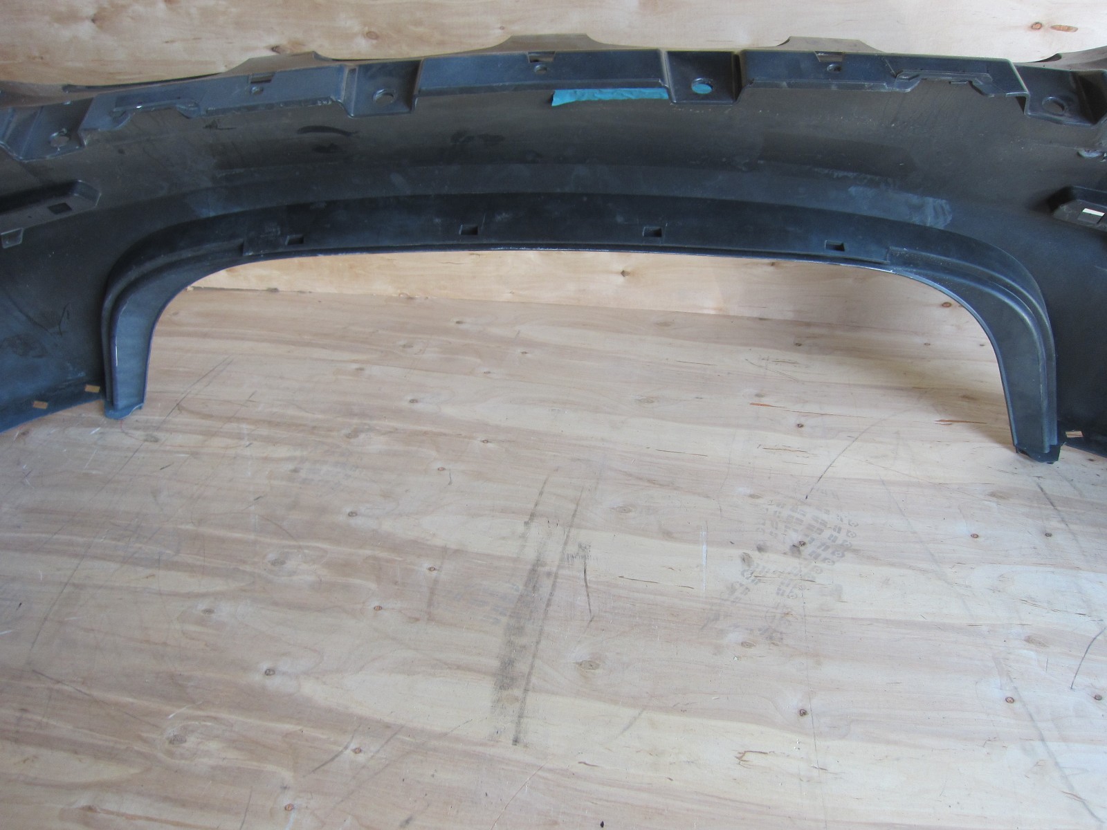 Maserati Ghibli OEM Rear Bumper Cover.Black Part# 673004365, 2014-17