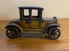 Cast Iron Toy Car Dent Hubley Antique KA-34