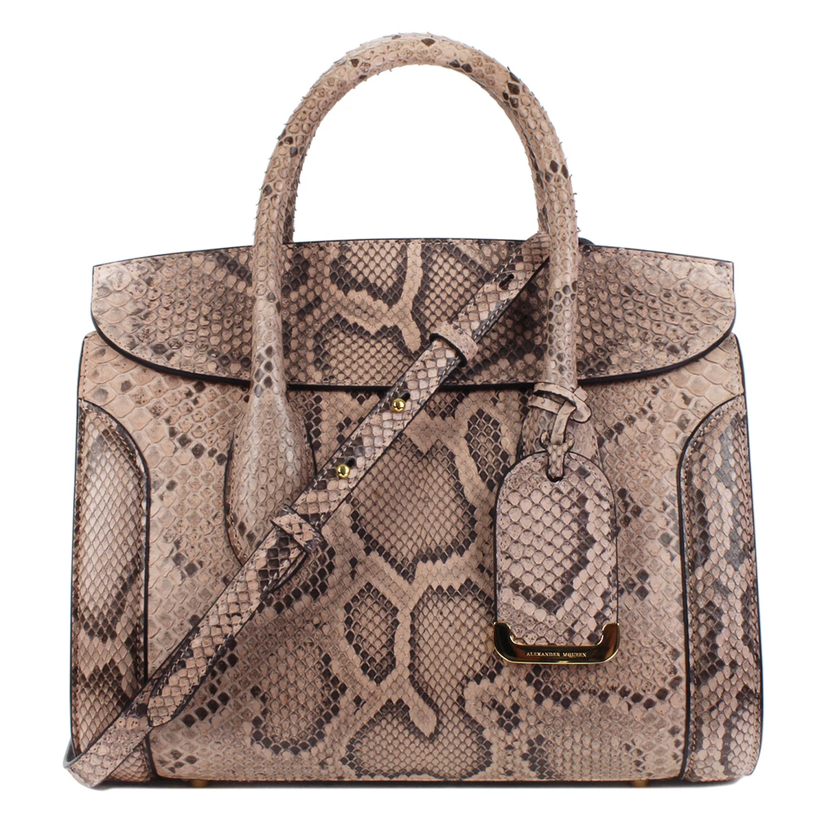 Alexander mcqueen hotsell python bag