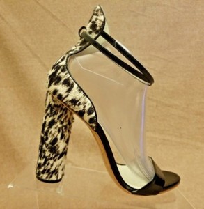 Details About Sophia Webster For Jcrew Women Leather Calf Hair Leopard Print Heels Sandals 41