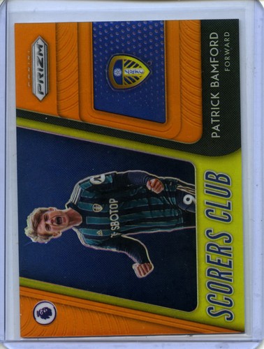 2020-21 Panini Prizm Premier League Scores Club Patrick Bamford Orange 23/25 #14