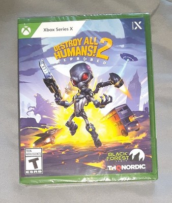Destroy All Humans! 2: Reprobed (Xbox Series X, 2022) New, Broken Seal 