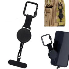Premium Outdoor Retractable Anti-Theft Phone Holder Rope  Durable Keychain