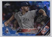 2016 Topps Box Set Chrome Sapphire Edition /250 Caleb Cotham #530 0j53