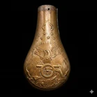 Antique 1860s Colt Powder Flask Army Navy Revolver Civil War Era Body 1861 READ