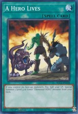 Yugioh A Hero Lives 1st Edition Common BLC1-EN158 NM