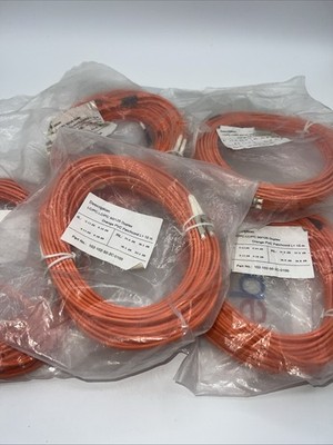 LOT OF 5 LC/PC-LC/PC MM50/125 10M  Multimode Fiber Optic Patch Cable