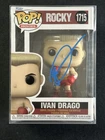 Dolph Lundgren Signed Rockey Ivan Drago Funko Pop Movies #1715 AUTO SWAU