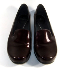 Dansko Oksana Red Patent Leather Comfort Shoes EU Size 38 Loafer Women Defect
