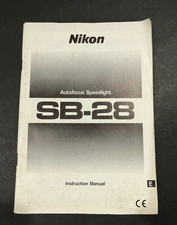 Nikon SB-28 Autofocus Speedlight Instructions