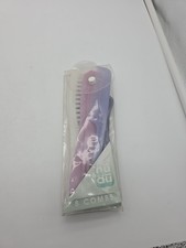 Pack Of Vintage Styling Combs 8 In Package Various Sizes And Colors