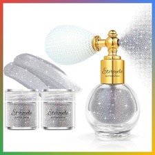 Fine Body Glitter Spray Silver Shimmer Powder Cosmetic Makeup Sparkle