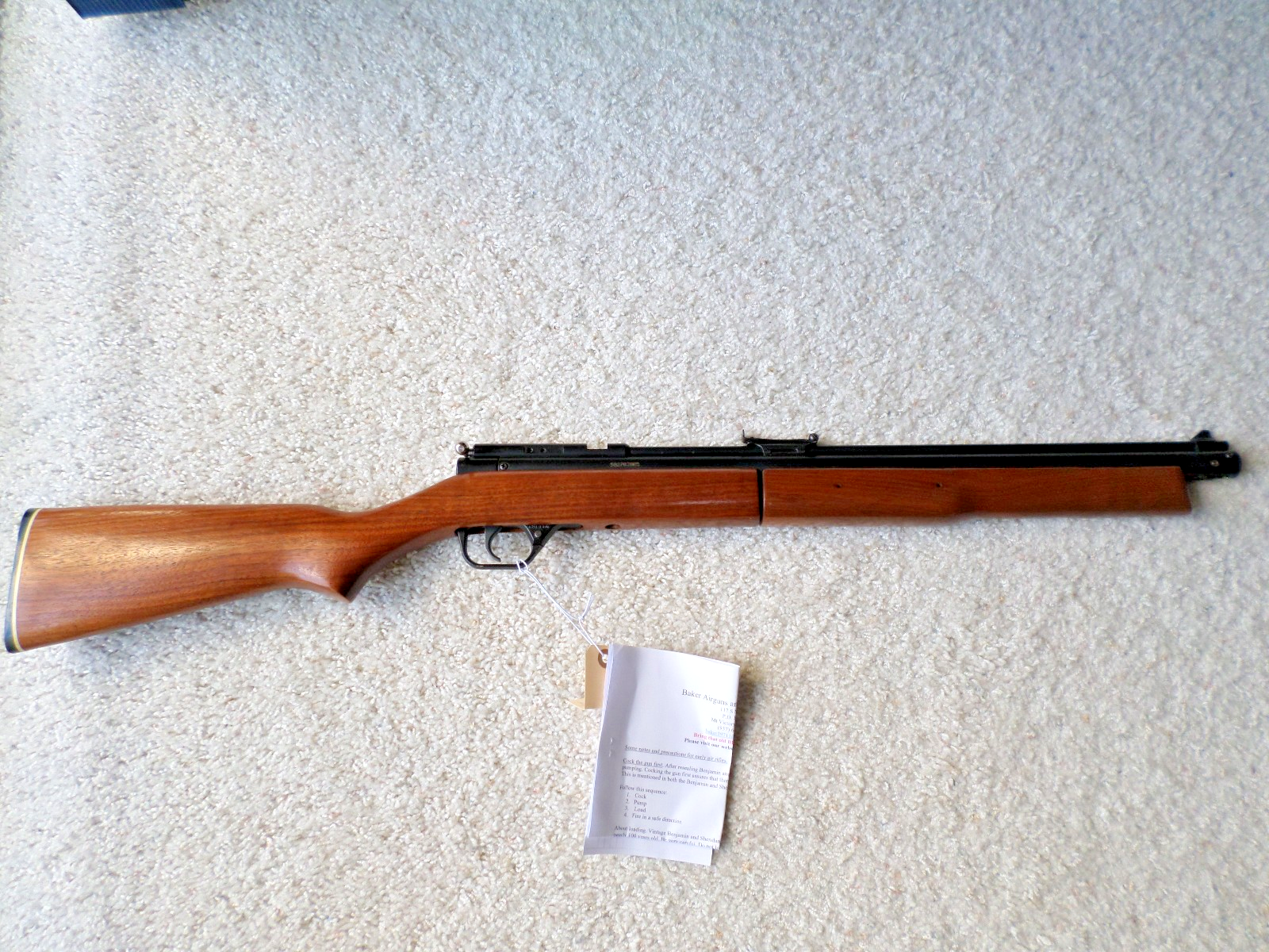 Benjamin 397pa .177 pellet rifle ( FULL PROFESSIONAL SERVICE JUST DONE ...