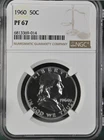1960 Proof Franklin 50¢ NGC PF 67