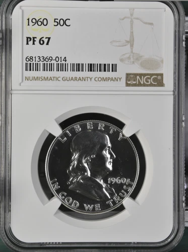 1960 Proof Franklin 50¢ NGC PF 67
