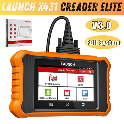 Launch Creader Elite 3.0 for Mercedes Full System OBD2 Scanner Diagnostic Tool