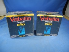 2 Apple Formatted Verbatim 3.5" 1.4MB Floppy Diskettes MF2HD 10ct Boxes NEW 20