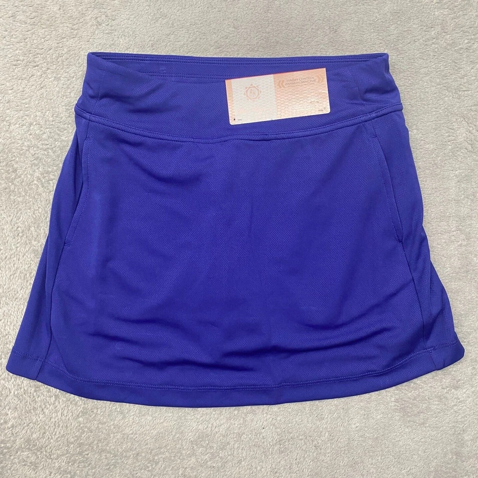 Saia Ben Hogan Feminina XS Azul Skort Controle de Barriga Modelador Tênis de Golfe - Imagem 2 de 4