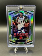 2020-21 Panini Chronicles - Marquee Anthony Edwards #254 Green Prizm (RC)