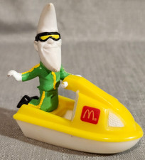 McDonalds Happy Meal Mac Tonight Moon Man Jet Ski 1988 2.75" Toy