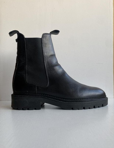 Women Gant Boots Black Leather 40