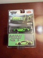 Mini GT 391 - Lamborghini Aventador SVJ: Verde Mantis