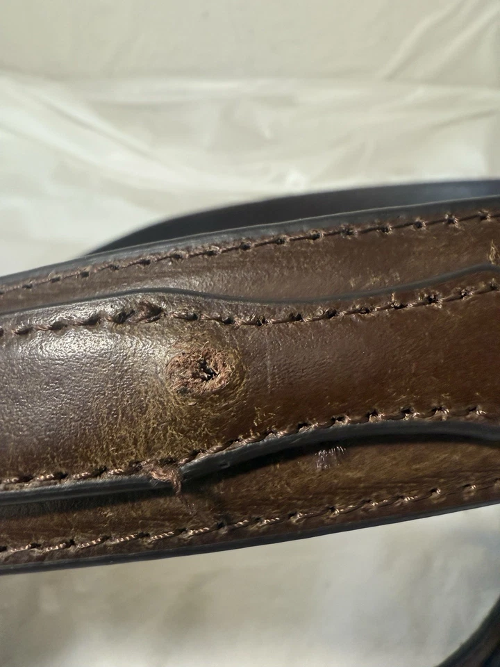 Cinturón Ranger Western de cuero marrón NOCONA N2476602 talla 44 Foto 4 de 4