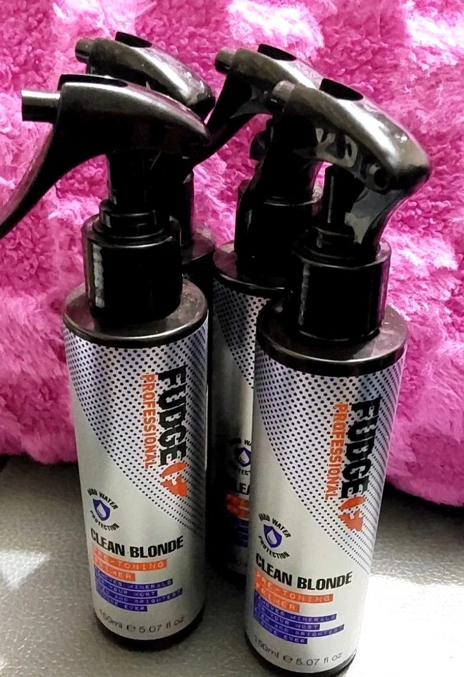 4 x FUDGE Professional Clean Blonde Pre-toning Primer 150 ml - image 4 of 4