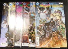 BATMAN TEENAGE MUTANT NINJA TURTLES II 1-6 DC COMIC SET COMPLETE TMNT 2016 VF/NM